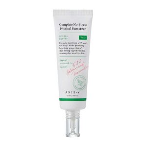 کرم ضد آفتاب بی رنگ فیزیکی اکسیس وای SPF 50 حجم ۵۰ میل